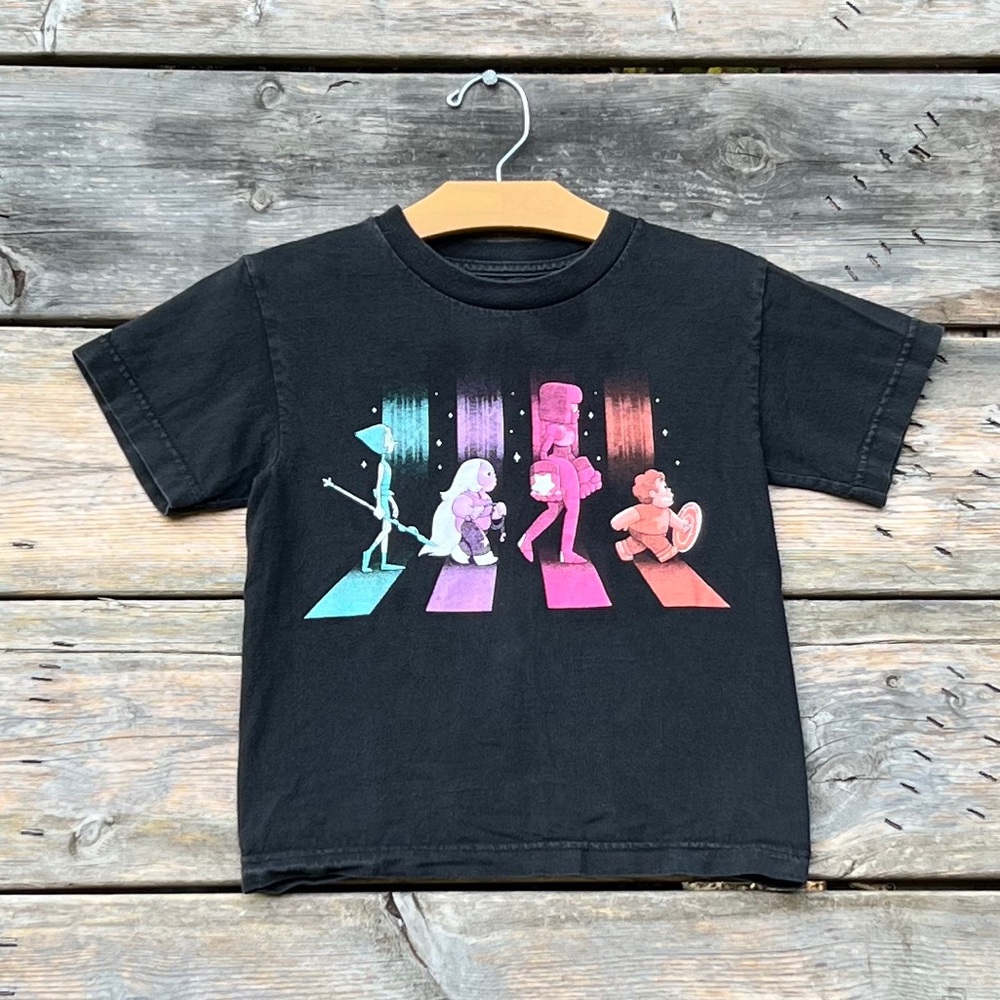 Steven Universe Cotton Graphic T-Shirt Kids Size Large
